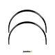 Universal Jdm Fender Flares Over Wide Body Wheel Arches Abs 1.2 30mm 2pcs