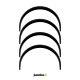 Universal Jdm Fender Flares Over Wide Body Wheel Arches Abs 50mm 4pcs