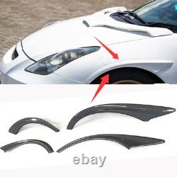 Unpainted Fender Flares Wheel Arches Wide Body Trim Fit Toyota Celica 2000-2005