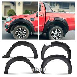 Unused Wide Wheel Arches Extensions Fender Flares for Ford Ranger 2015-2018