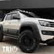 Vw Amarok 2010-2016 Wide Wheel Arch Kit Extended Fender Flares Matt Black 4 Pcs