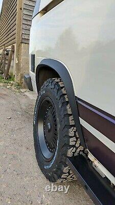 VW T25 Vanagon T3 SHC Black Wheel Arch Wide Fender Over Fender Kit & Fixings