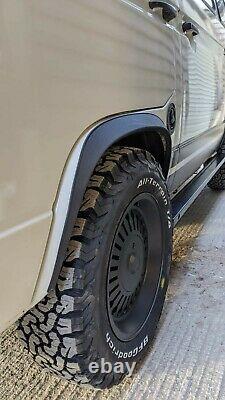 VW T25 Vanagon T3 SHC Black Wheel Arch Wide Fender Over Fender Kit & Fixings