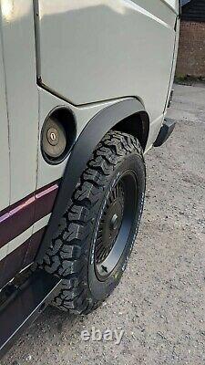 VW T25 Vanagon T3 SHC Black Wheel Arch Wide Fender Over Fender Kit & Fixings