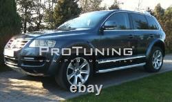 VW Touareg 02-06 Set of wide arch extension / flares / fender extensions
