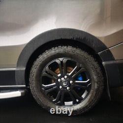 Vauxhall Vivaro X82 LWB 2014-2019 Matt Black Wide Body Wheel Arch Trims Body Kit