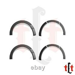 Vauxhall Vivaro X82 Lwb 1419 Black Abs Wide Body Wheel Arch Cover Trim