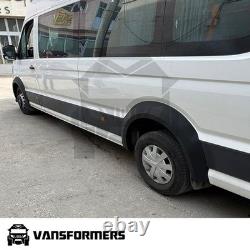 Volkswagen Crafter MK2 2017+ Wheel Arch Trims Fender Flares Wide Arches
