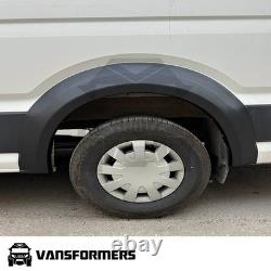 Volkswagen Crafter MK2 2017+ Wheel Arch Trims Fender Flares Wide Arches