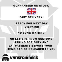 Volkswagen Crafter MK2 2017+ Wheel Arch Trims Fender Flares Wide Arches