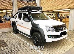 Volkswagen amarok fender flares Wide Wheel arches extended full Kit black