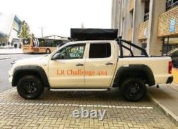 Volkswagen amarok fender flares Wide Wheel arches extended full Kit black