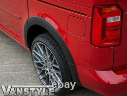 Vw Caddy Mk4 15 Left Sliding Door Black Abs Wide Body Stick On Wheel Arch Cover