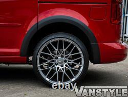 Vw Caddy Mk4 15 Left Sliding Door Black Abs Wide Body Stick On Wheel Arch Cover