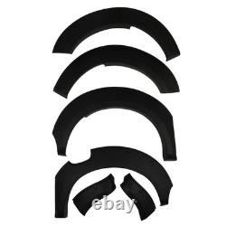 WIDE WHEEL ARCHES BLACK FENDER FLARES 70mm EXTENSION FOR ISUZU D-MAX RT 12-20