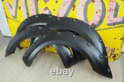 Wheel Arch Extensions for Nissan Navara D40 Wide with Rivet 2005-2011