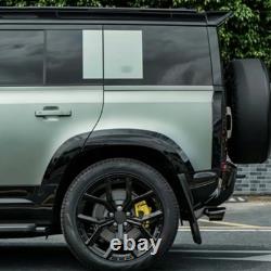 Wheel Arch Kit For Land Rover Defender 110 L663 20+ Gloss Black Wide Body Flares