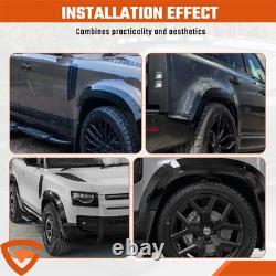 Wheel Arch Kit For Land Rover Defender 110 L663 20+ Gloss Black Wide Body Flares