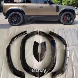 Wheel Arch Kit For Land Rover Defender 110 L663 2020-2024 Gloss Black Wide Body