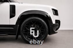 Wheel Arch Kit For Land Rover Defender 90 L663 2020+ Gloss Black Wide Body Flare