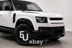 Wheel Arch Kit For Land Rover Defender 90 L663 2020+ Gloss Black Wide Body Flare