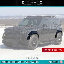 Wheel Arches Barugzai Wide Track Gloss Black For Defender 110 L663 (2020+)