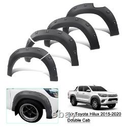 Wheel Arches Extensions Fender Flares Wide Body Kit For Toyota Hilux 2015-2020