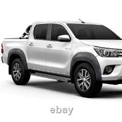 Wheel Arches Extensions Fender Flares Wide Body Kit For Toyota Hilux 2015-2020