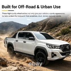 Wheel Arches Fender Flares Wide Body Kit For Toyota Hilux 2015-2025 Invincible