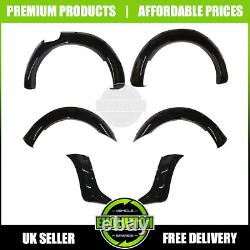 Wheel Arches Gloss Black Bolt Look Wide Fits Ford Ranger 2015-2019 T7 Fenders