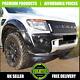 Wheel Arches Gloss Black Bolt Look Wide Fits To Fit Ford Ranger 2011-2016 T6