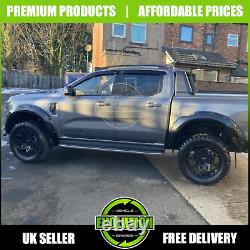 Wheel Arches Gloss black Bolt Wide Fits Ford Ranger 2023- T9 Fenders