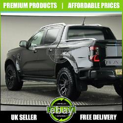 Wheel Arches Gloss black Bolt Wide Fits Ford Ranger 2023- T9 Fenders