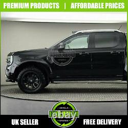 Wheel Arches Gloss black Bolt Wide Fits Ford Ranger 2023- T9 Fenders PARK ASSIST