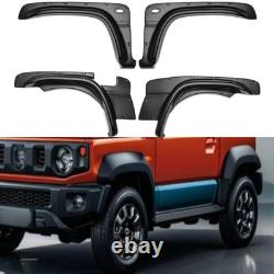 Wheel Arches Trim Fender Flare Kit Wide Body Extended For 1998-2018 Suzuki Jimny