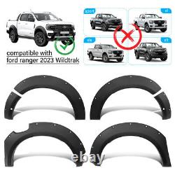 Wheel Arches Wide Arch Kit Accessories For Ford Ranger 2023 2024 T9 Wildtrak