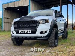 Wheel Arches for Ford Ranger T7 2016-19 Fender Flares BOLT ON LOOK Wide Style