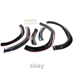 Wheel Wide Arch Fender Flare Set For Toyota Hilux Revo 8th Gen 2015 2016