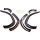 Wheel Wide Arch Fender Flare Set For Toyota Hilux Revo 8th Gen 2015 2016 New