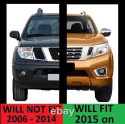 Wheel arch set wide for Nissan Navara NP300 D23 black textured flare extensions