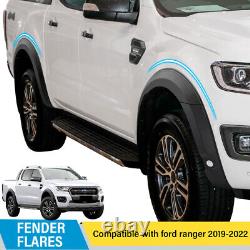 Wide Arch Kit Wheel Arches Fender Flares for Ford Ranger 2019-2022 Accessories