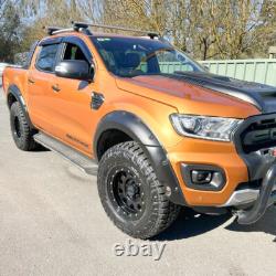 Wide Arch Kit Wheel Arches Rivet Style for Ford Ranger T8 2019-2022 PARK ASSIST