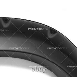 Wide Arches Fender Flares Matte Black For Mitsubishi L200 Series 6 Triton 19-23