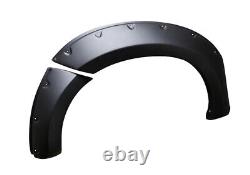 Wide Body Extended Wheel Arches Fender Flare Kit Fit For 2016-19 Isuzu D-Max MK2