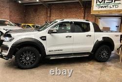 Wide Body Extended Wheel Arches Fender Flare Kit For 16-19 Ford Ranger T7 Pickup