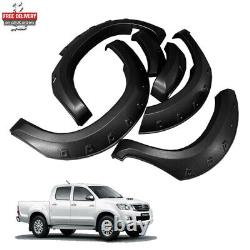 Wide Body Extended Wheel Arches Fender Flare Kit For 2012-2015 Toyota Hilux Vigo