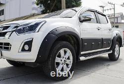 Wide Body Extended Wheel Arches Fender Flare Kit For 2016-19 Isuzu D-Max MK2 LCI