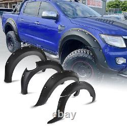 Wide Body Wheel Arch Extension Fender Flares Kit for Ford Ranger 2012-2015 T6