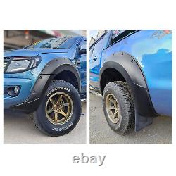 Wide Body Wheel Arch Extension Fender Flares Kit for Ford Ranger 2012-2015 T6