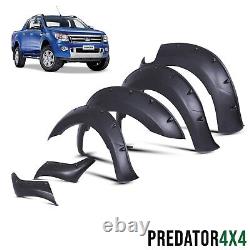 Wide Body Wheel Arch Fender Flare Set For Ford Ranger T6 Raptor 12-front & Rear